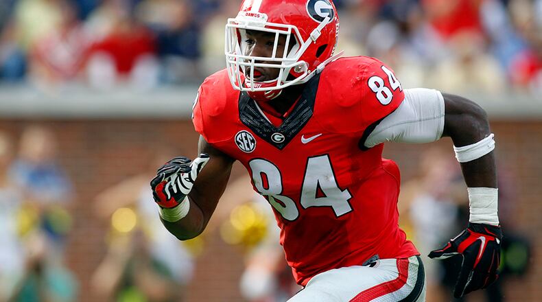 Leonard Floyd is the highest Georgia draft pick in the NFL draft since A.J. Green went fourth overall to Cincinnati in 2011.