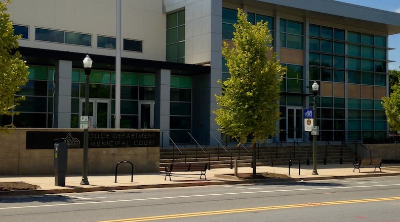 City of Decatur’s police building at the Beacon Municipal Complex. Bill Banks file photo for the AJC