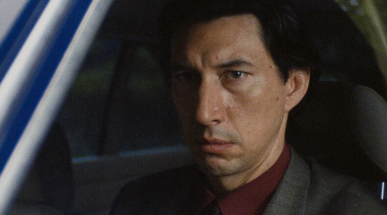 This image released by Neon shows Adam Driver in a scene from "Paper Tiger." (Neon via AP)