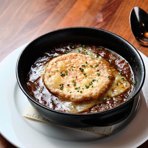 From May 15-24, check out several restaurants around Atlanta offering special dishes featuring Vidalia onions during Shuman Farms' RealSweet Vidalia Onion Restaurant Week, including the Woodall. (Courtesy of Shuman Farms)
