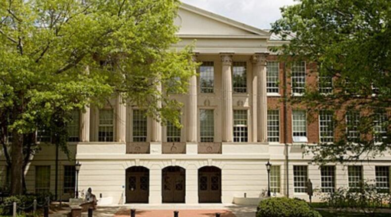 Baldwin Hall is one of the buildings listed in a letter signed by 300 University of Georgia alumni calling for the renaming of buildings across campus