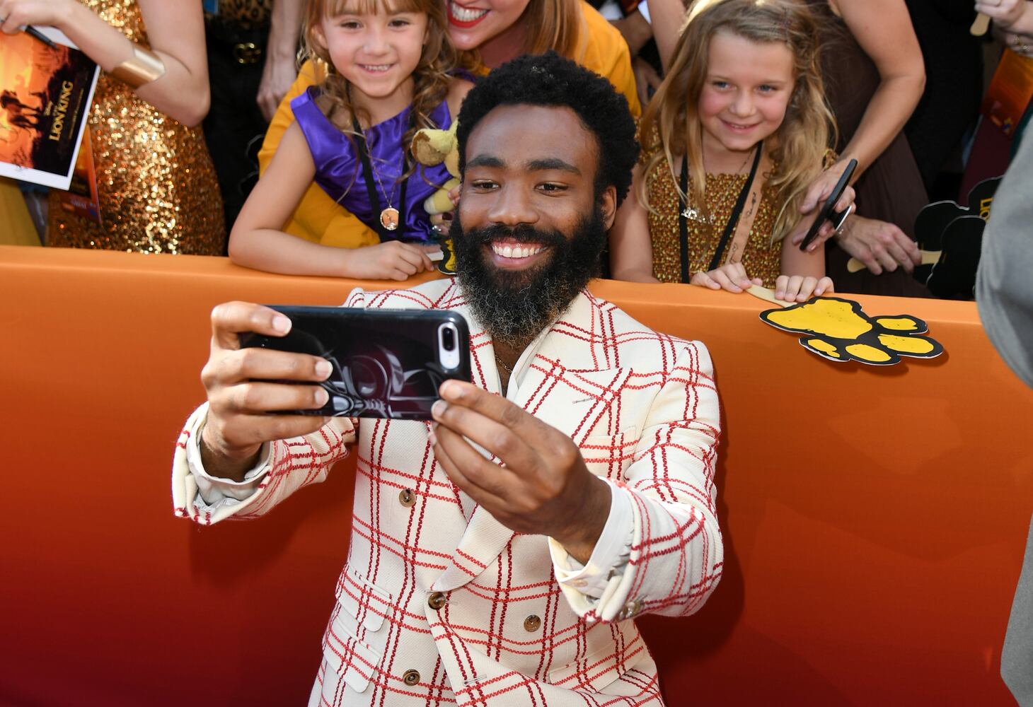 Photos: Beyoncé, Blue Ivy, other stars stun on 'Lion King' red carpet