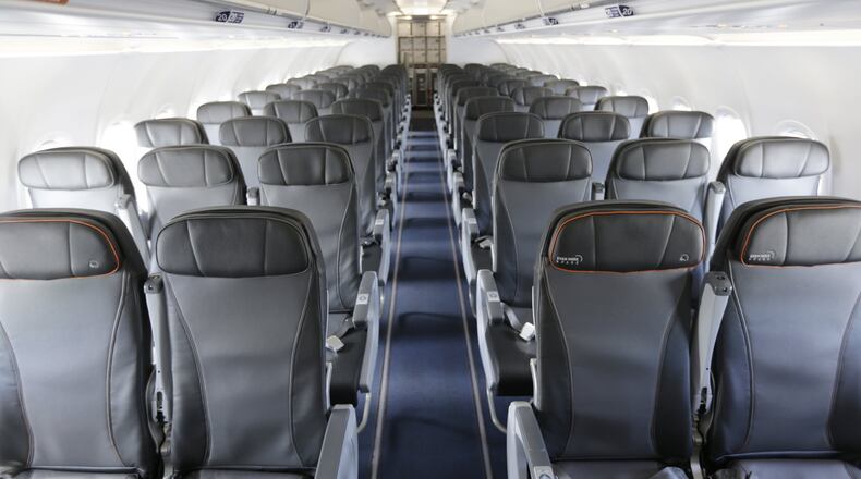 Airlines are allowed to oversell flights, and they frequently do, because they assume that some passengers won’t show up. But there are some federal rules that apply. (AP Photo/Seth Wenig, File)