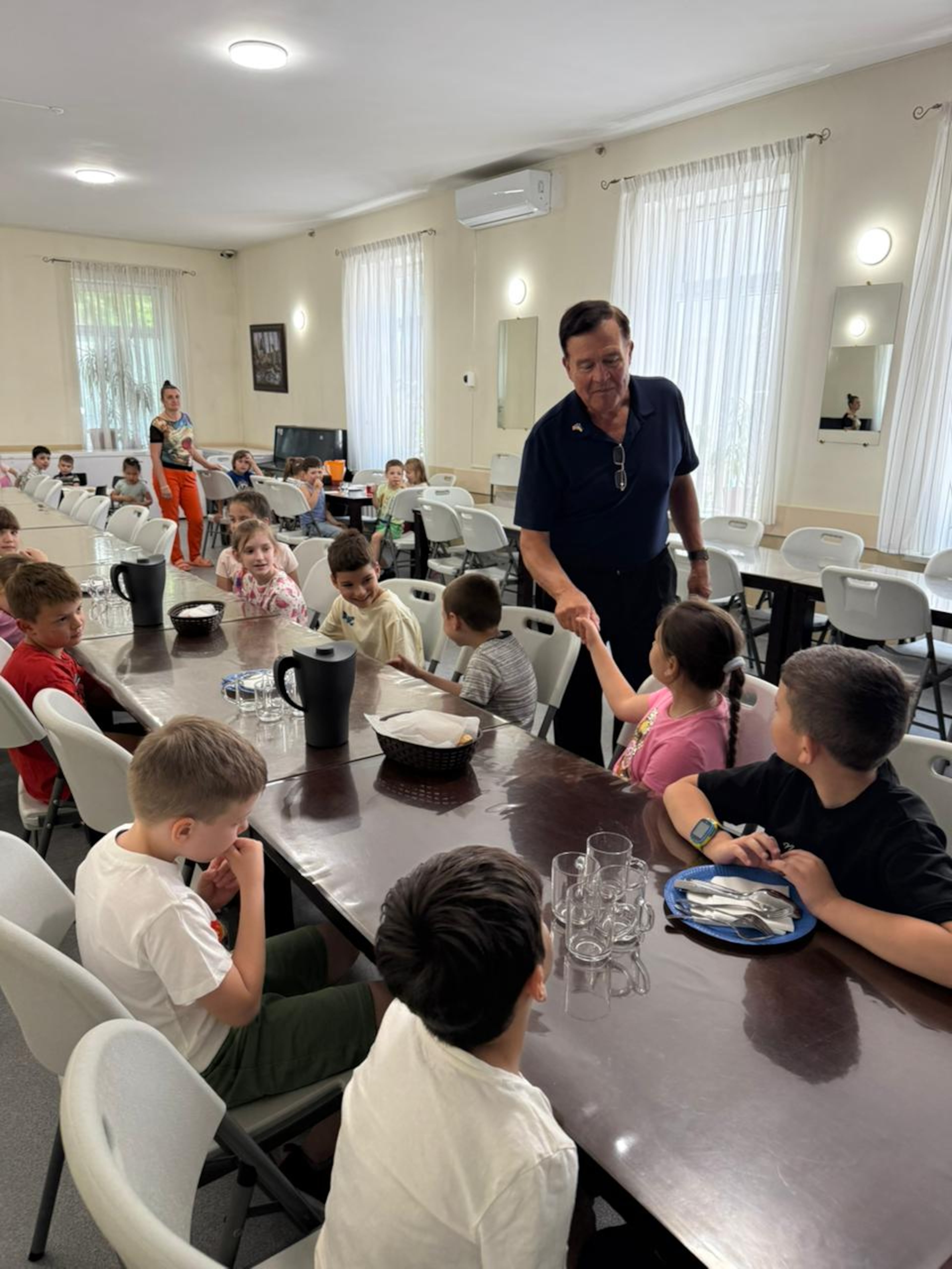 Emory Morsberger of HelpingUkraine.US visited Ukraine on an economic development and humanitarian visit in June 2025. (Courtesy of Emory Morsberger)