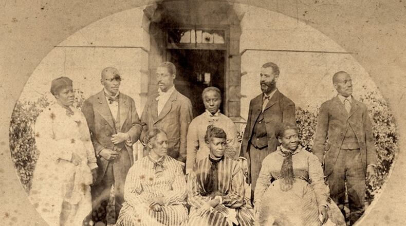 President Rutherford B. Hayes’ White House domestic staff. (Photo courtesy of Rutherford B. Hayes Presidential Center)