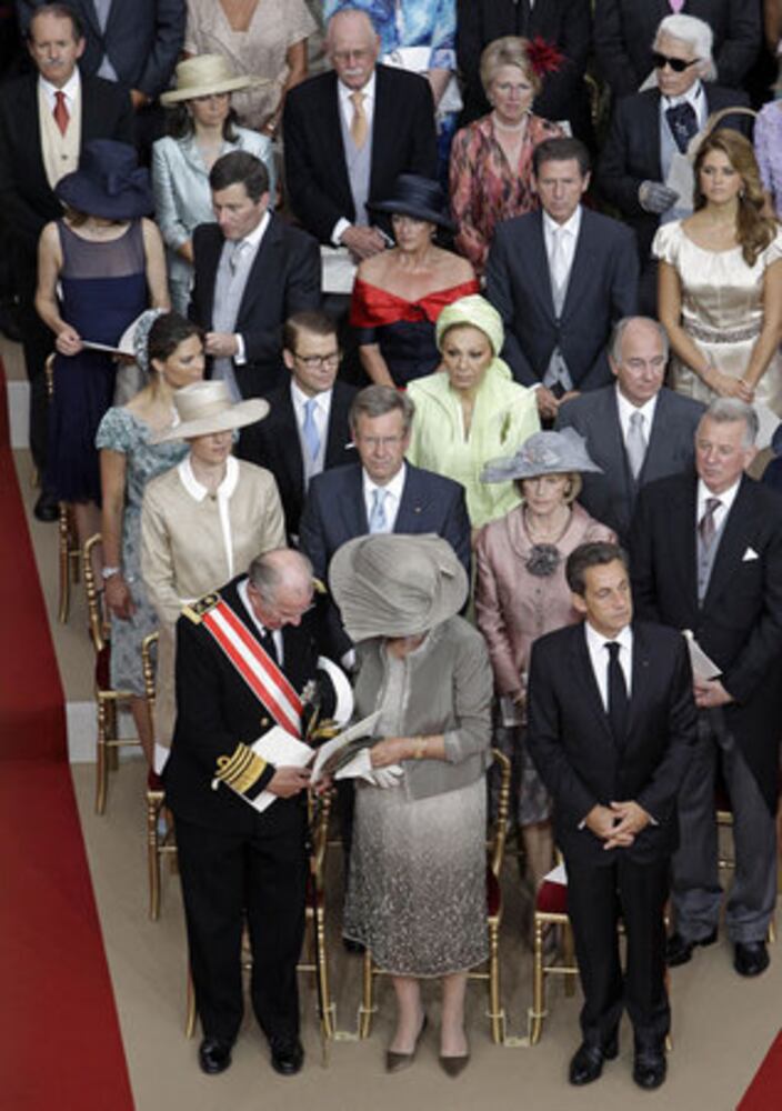 Royal wedding of Prince Albert II and Charlene Princess of Monaco