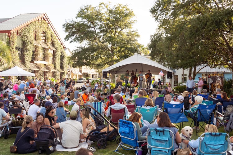 A past Garden & Gun event showcasing the magazine’s signature blend of Southern culture, live music  and community gathering. (Cameron Wilder/Garden & Gun)