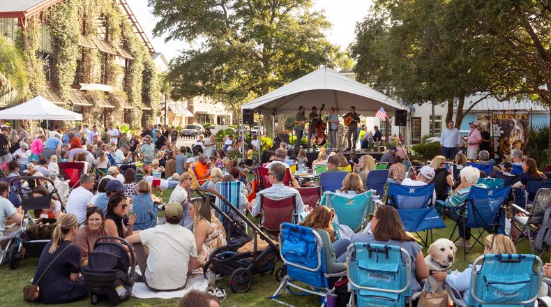 A past Garden & Gun event showcasing the magazine’s signature blend of Southern culture, live music and community gathering. (Cameron Wilder/Garden & Gun)