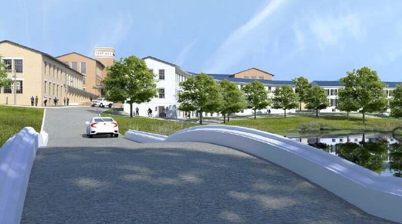 A rendering of Macauley Investments’ planned $700 million-plus master planned development for about 145 acres of the former Fort McPherson. SPECIAL to the AJC from Macauley Investments.