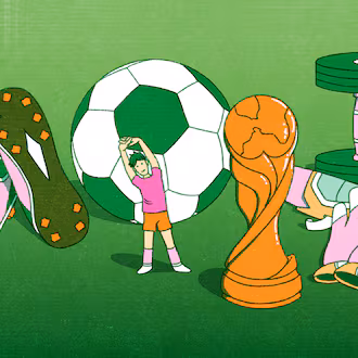 Before sprinting onto the field, soccer players of all levels can reduce their risk of injury by following these practical tips. (Illustration: Suejee Lee for the AJC)