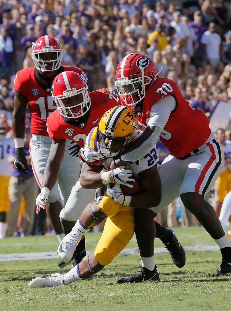 Photos: Bulldogs get big SEC test from LSU