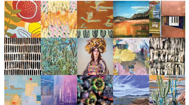 A quarterly art exhibition will open from 5-8 p.m. May 22 at ENZO Steakhouse and Bar, 300 Trilith Parkway, Suite 230, Fayetteville. (Courtesy of ENZO)