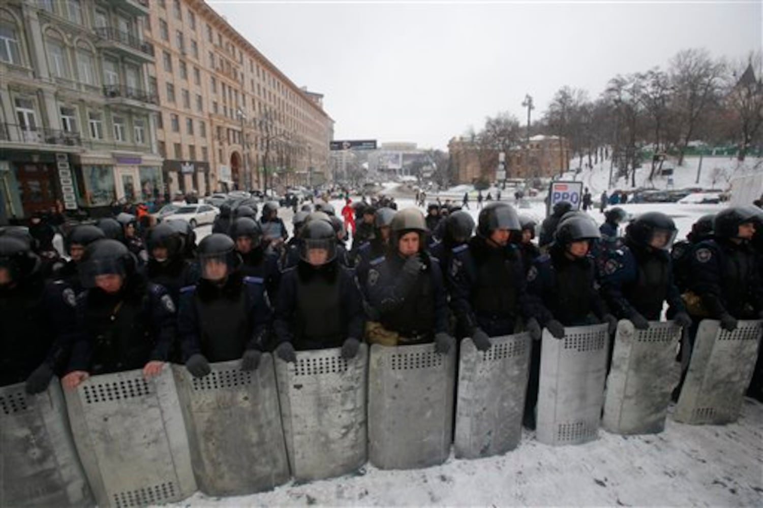 Anti-Government Protest in Ukraine