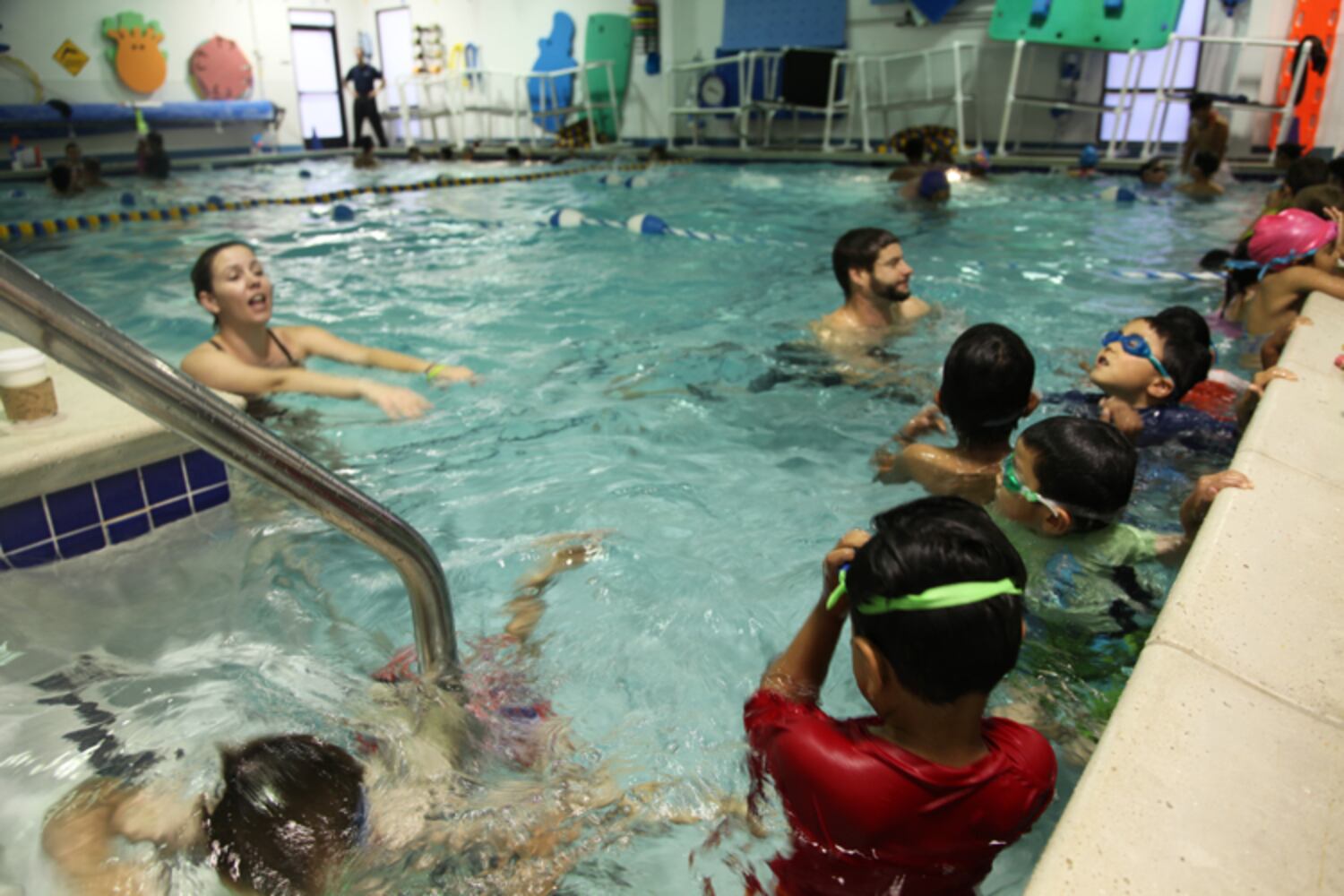 World's Largest Swimming Lesson record attempt