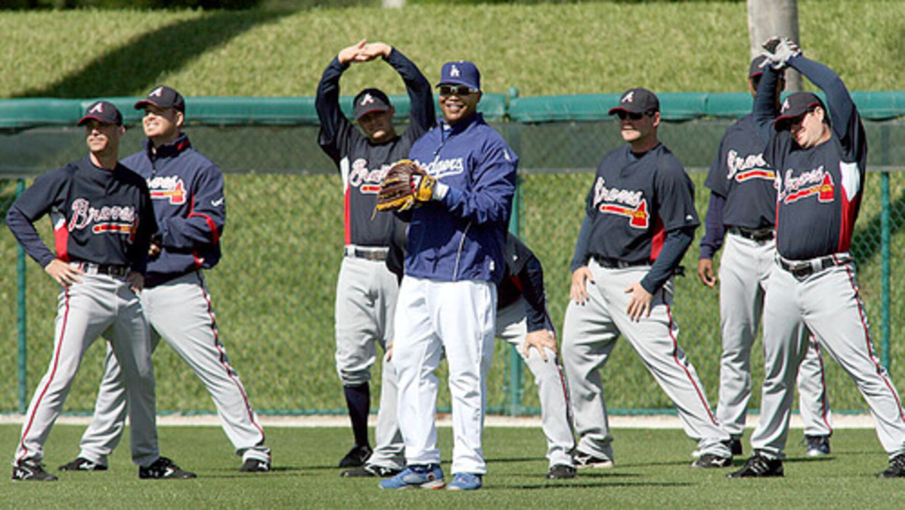 Braves vs. Andruw Jones' Dodgers