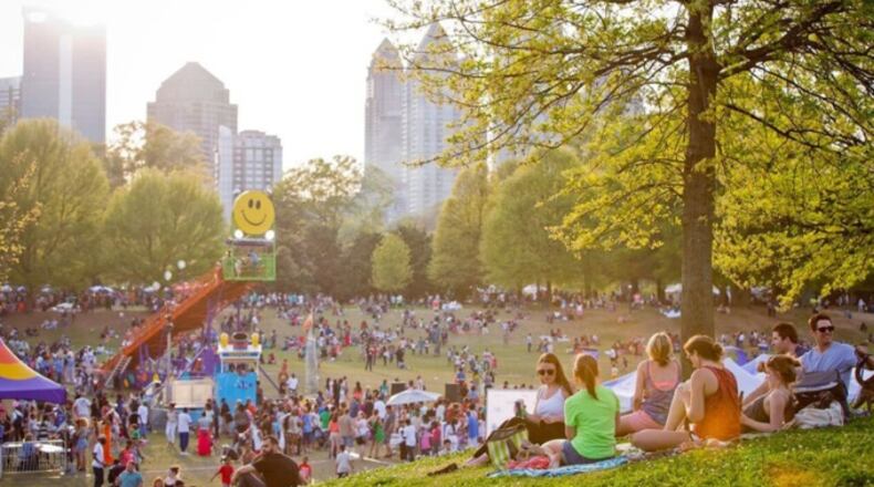 The 81st annual Atlanta Dogwood Festival will take place April 7-9. (AJC File Photo)