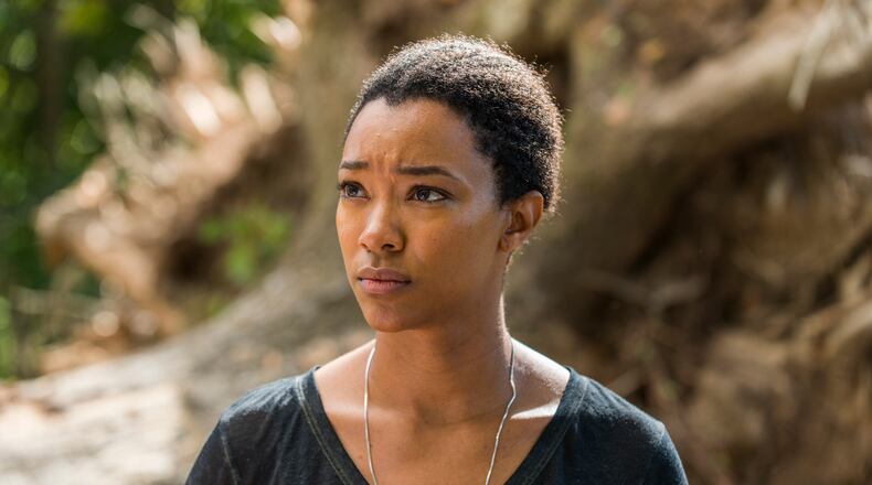 Sonequa Martin-Green as Sasha Williams - The Walking Dead _ Season 7, Episode 14 - Photo Credit: Gene Page/AMC
