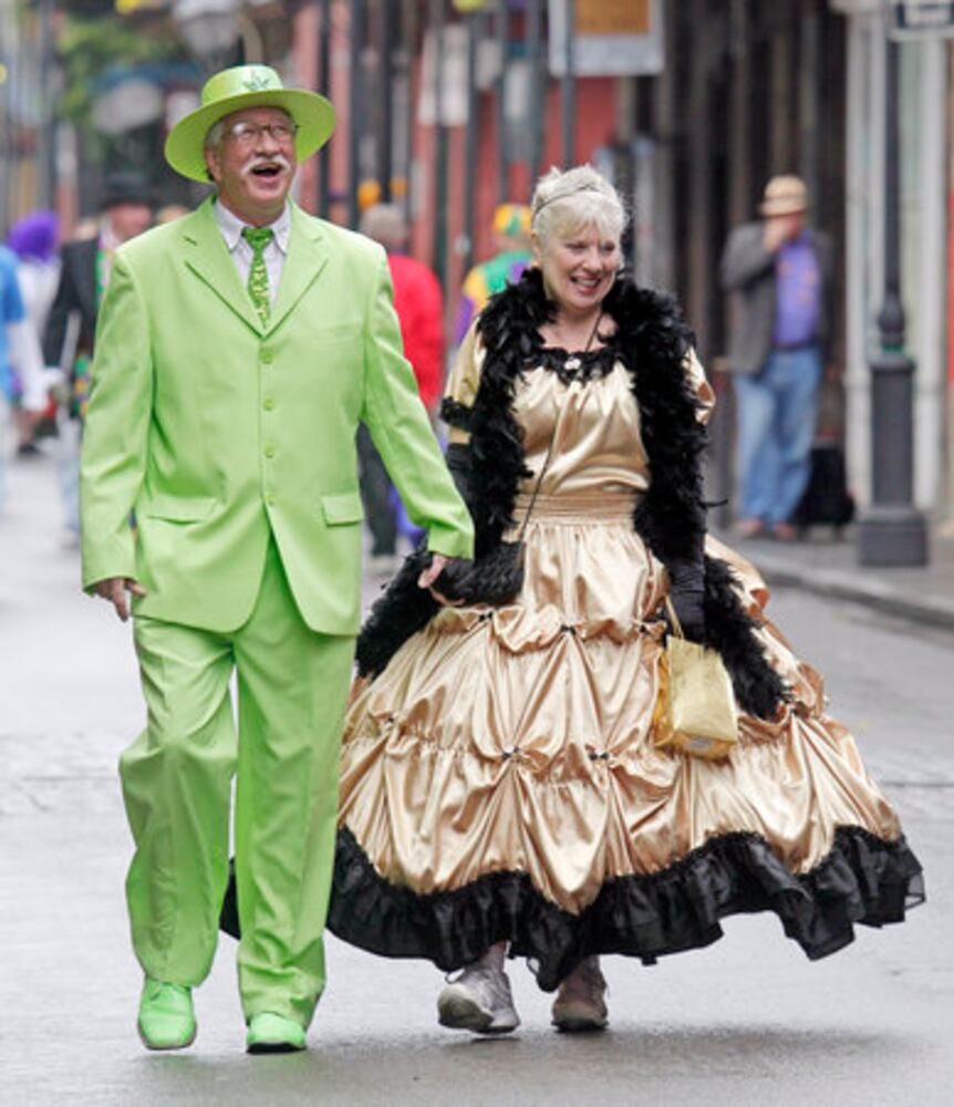 Fat Tuesday in New Orleans