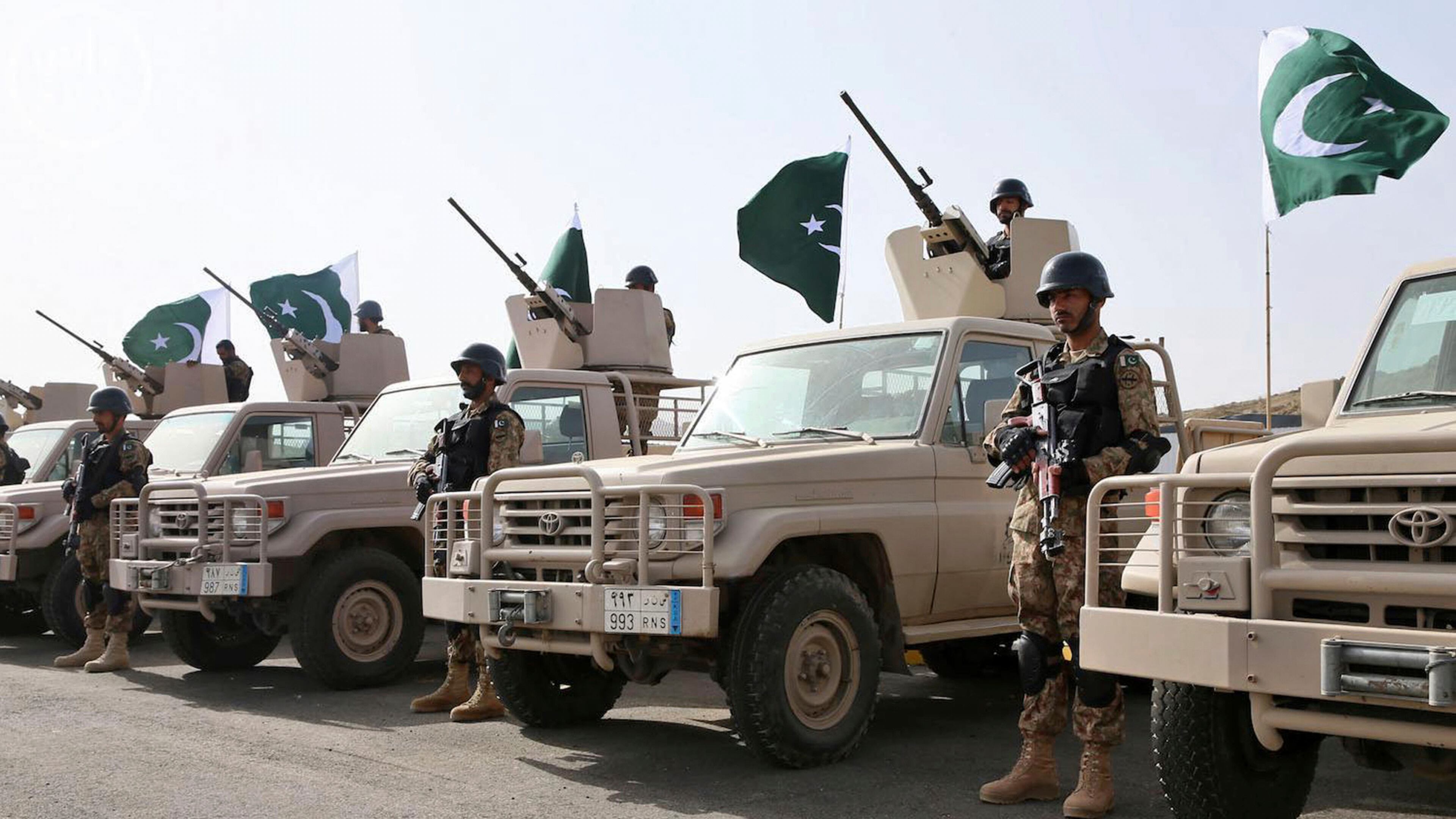 FILE - In this Monday, March 30, 2015 file photo provided by the Saudi Press Agency (SPA), Royal Saudi Land Forces and units of Special Forces of the Pakistani army take part in a joint military exercise called "Al-Samsam 5" in Shamrakh field, north of Baha region, southwest Saudi Arabia. (AP Photo/SPA, File)