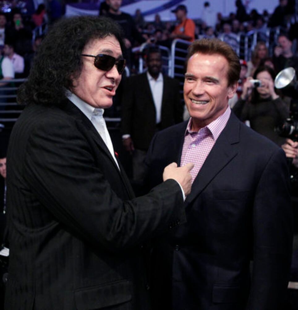 Celebrities turn out for NBA All-Star Game