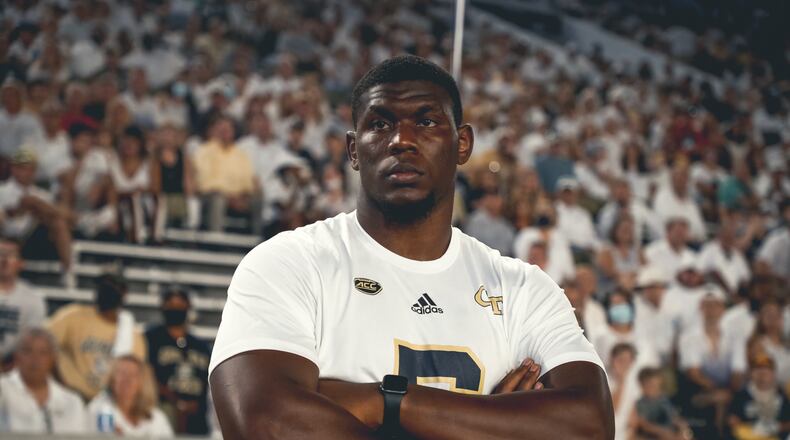 Georgia Tech defensive end Keion White was expected to make his season debut in the Duke game October 9, 2021. (Georgia Tech Football)