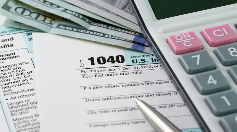 Income tax forms. (Dreamstime/TNS)