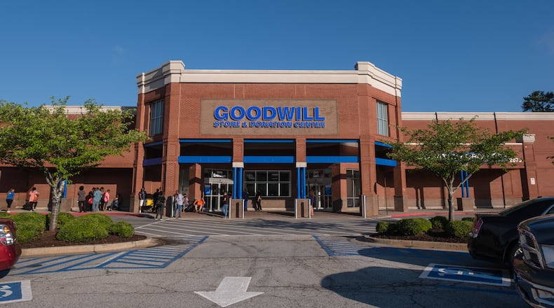 The new Goodwill in DeKalb County replaces an old Publix.