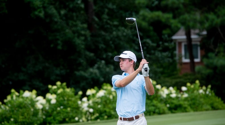 Atlanta’s Harris Barth, a recent graduate of Westminster who will play college golf at Furman this fall, will try to defend his title at the 101st Georgia Amateur Championship. (Photo - Kate Awtrey)