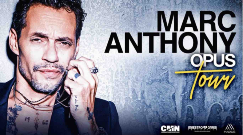 Marc Anthony's tour comes to Atlanta this fall.