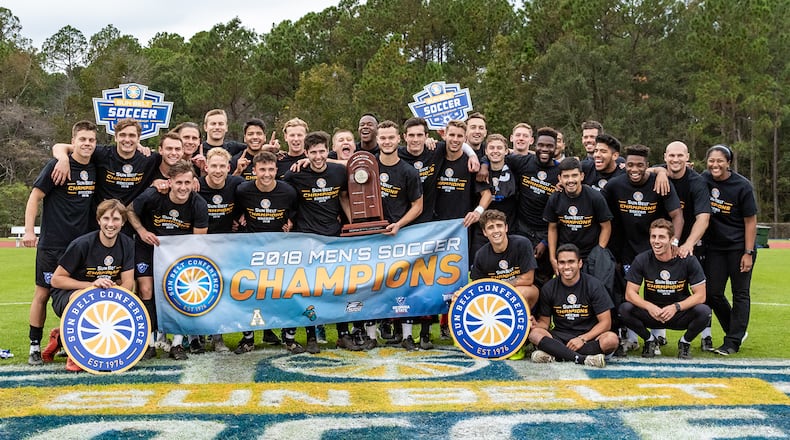GSU men's soccer team won the Sun Belt Championship.