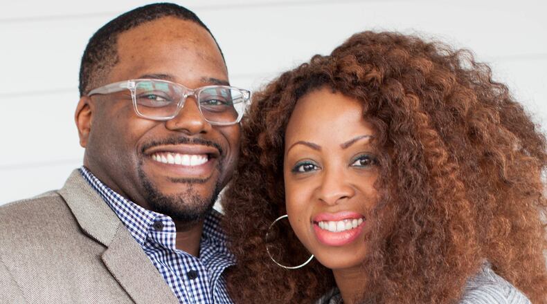 Khalil and Nicole Thompson, founders of Empowered Readers Literacy Project and the #AmplifyLove campaign.