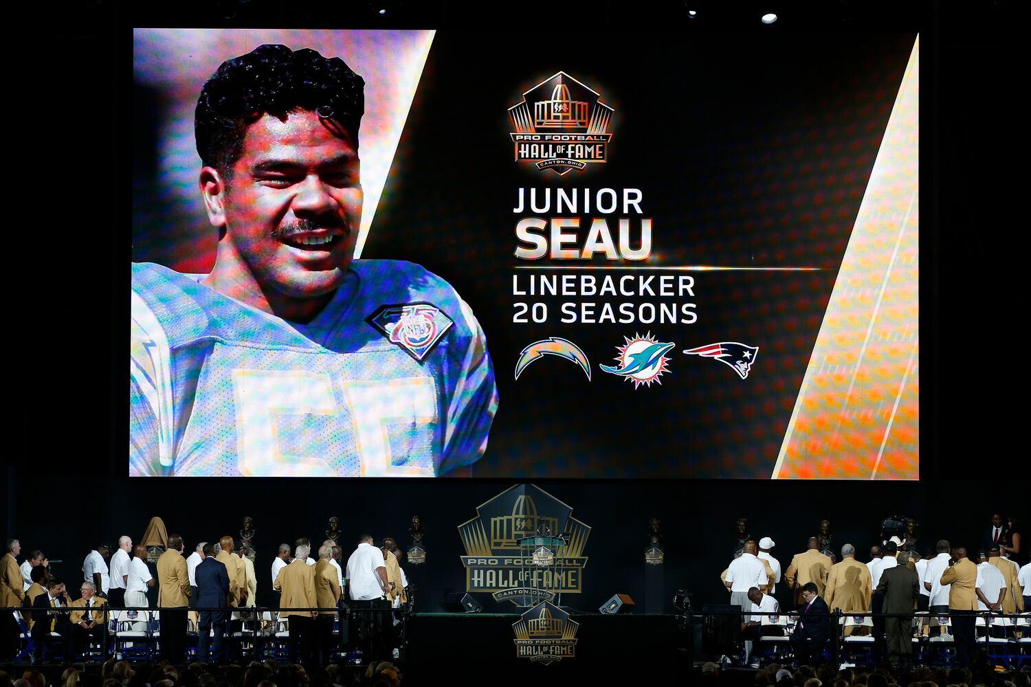 2015 Pro Football Hall of Fame Enshrinement Ceremony