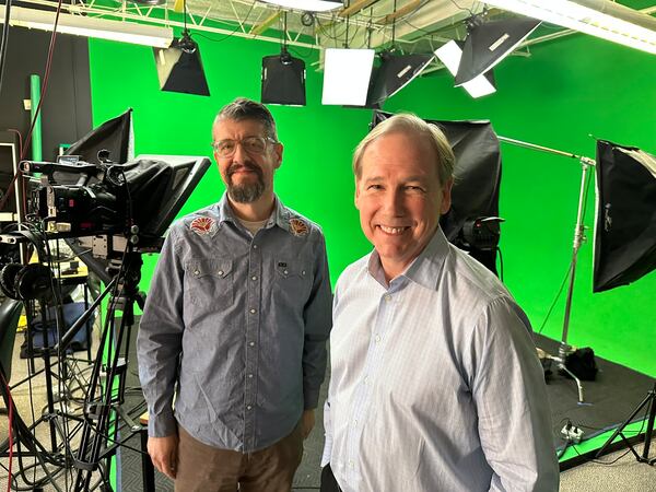 Podcast producer Jason Hoch worked with Dale Cardwell to create "Deadly Fortune," a new podcast about the unusual death of Diane McIver and the story of her husband's involvement, plus the strange aftermath. (Rodney Ho/AJC)