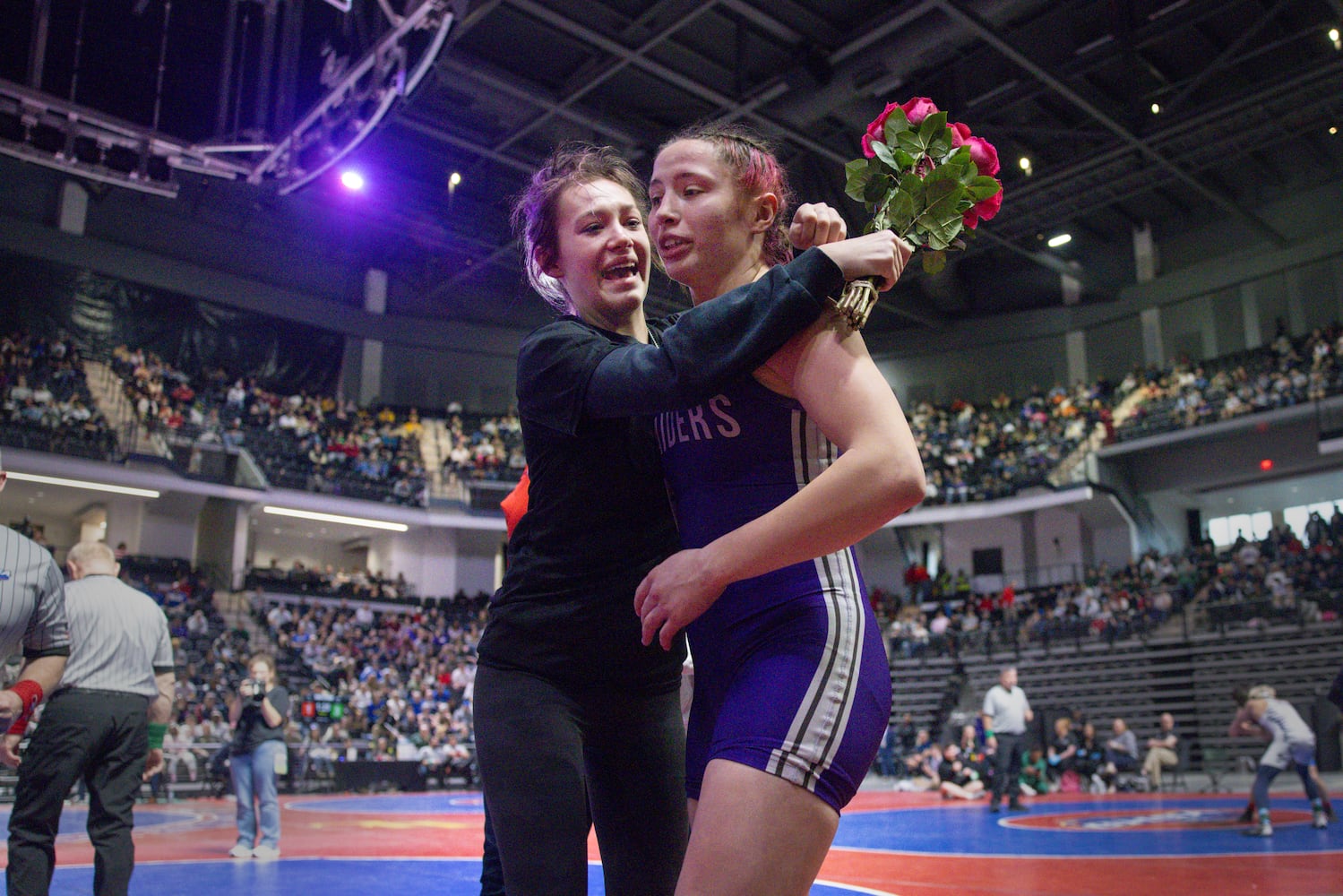 girls, wrestling, Artemis Eaton