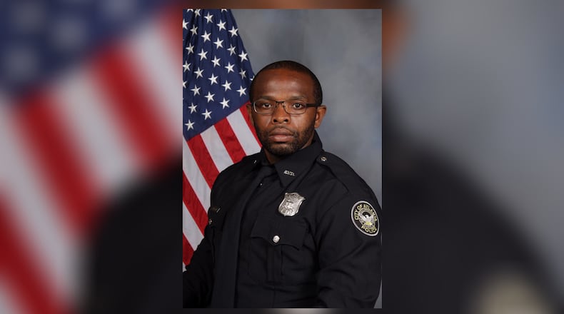 Officer Larry Williams was placed on administrative leave following his May 18 arrest.