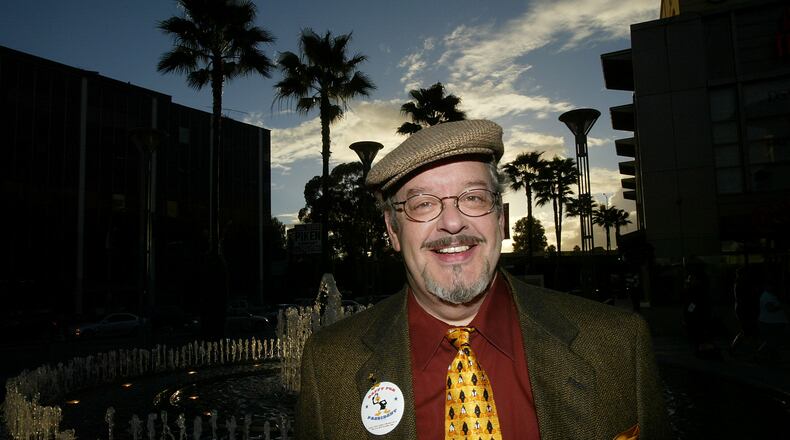 LOS ANGELES - OCTOBER 20: Joe Alaskey, the voice of Daffy Duck, attends the "Daffy Duck for President Campaign Rally" press conference to celebrate the release of the Looney Tunes Golden Collection Volume Two DVD at Sherman Oaks Galleria October 20, 2004 in Los Angeles, California. (Photo by Mark Mainz/Getty Images)