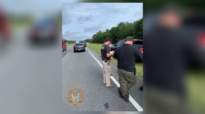 Authorities said he 28-year-old was shot after driving toward the deputy after a police chase.