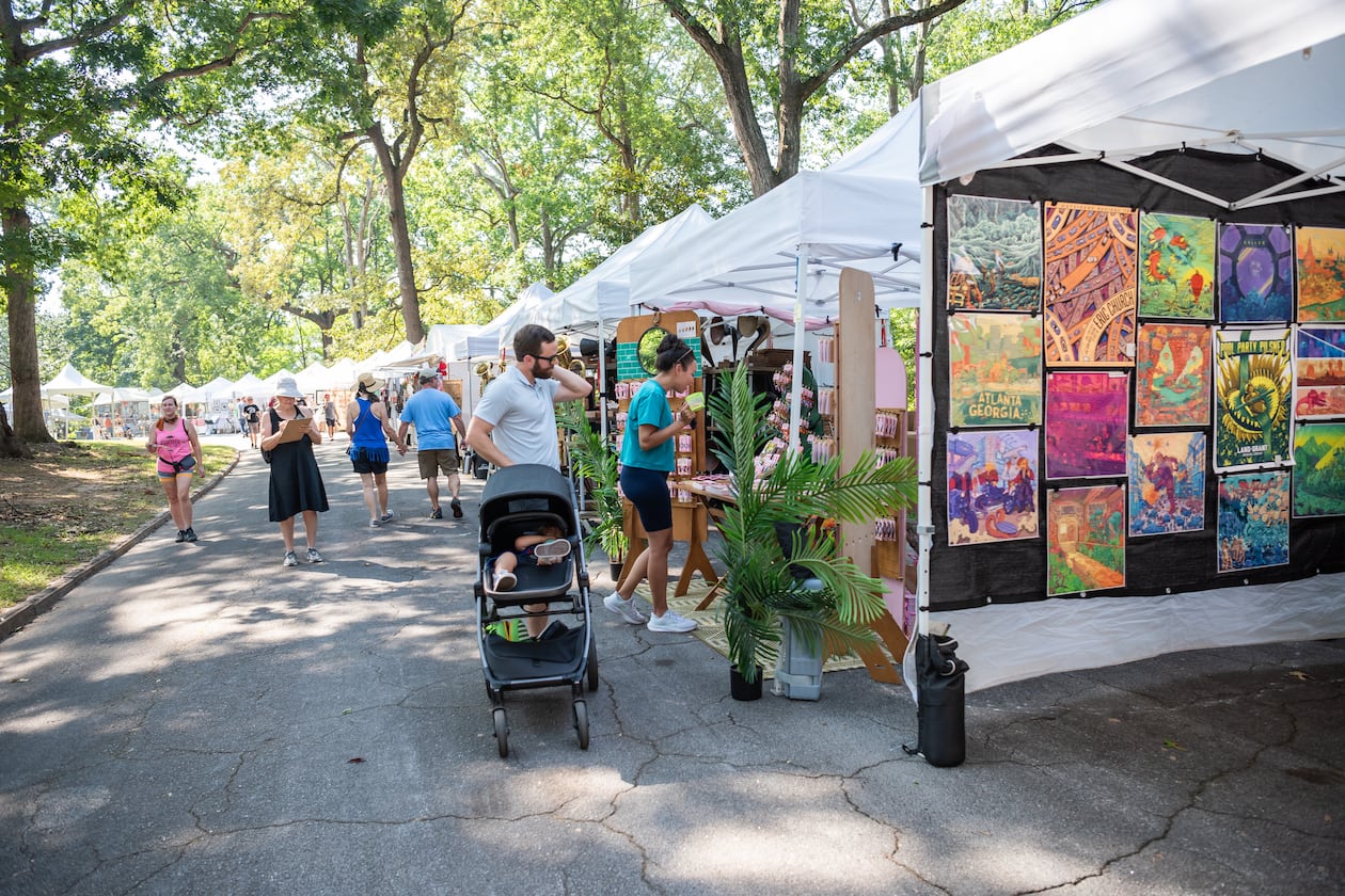 The Grant Park Conservancy Summer Shade Festival brings regional musicians, vendors, entertainers and a 5K race to Atlanta’s oldest park. (Courtesy of the Grant Park Conservancy)