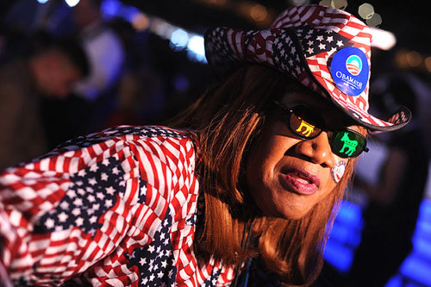 At Democratic convention, the hats are the thing