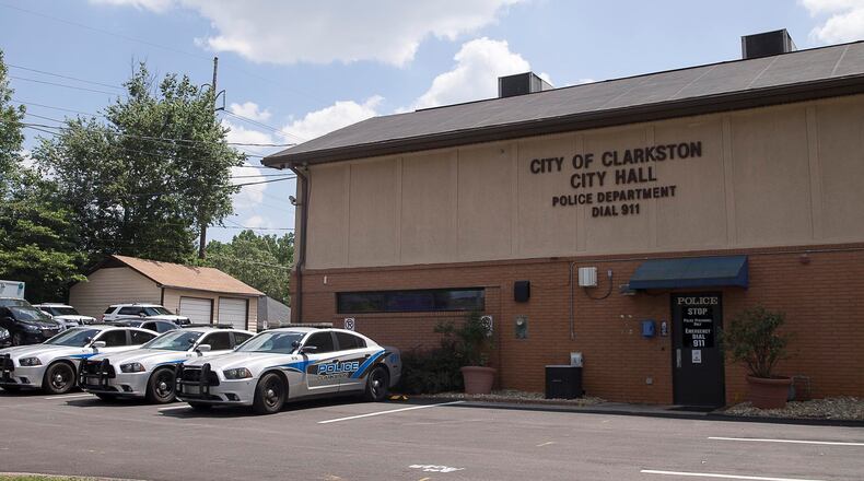 Clarkston City Hall and police department on Rowland Street (Alyssa Pointer/alyssa.pointer@ajc.com)