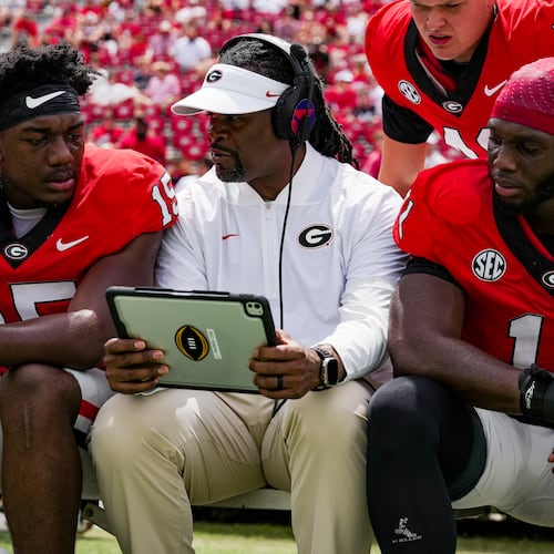 Georgia football-pass rush-spring football