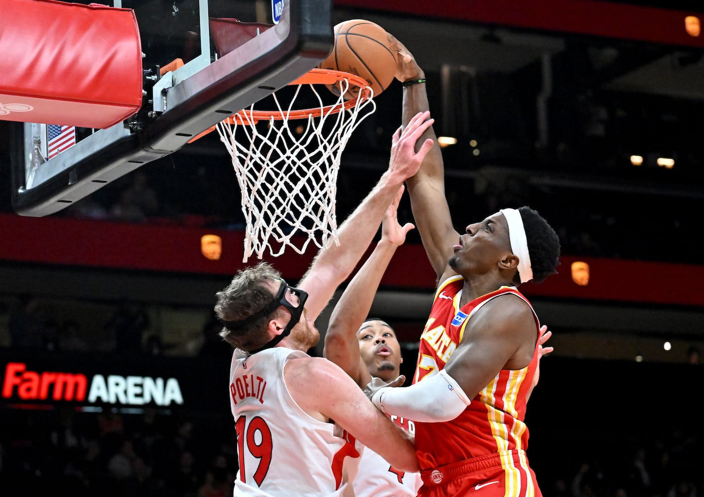Hawks vs Toronto home opener