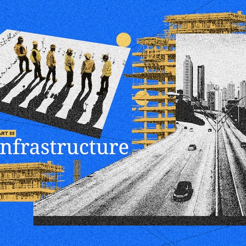 (Photo Illustration: Philip Robibero / AJC | Source: Getty, Unsplash)