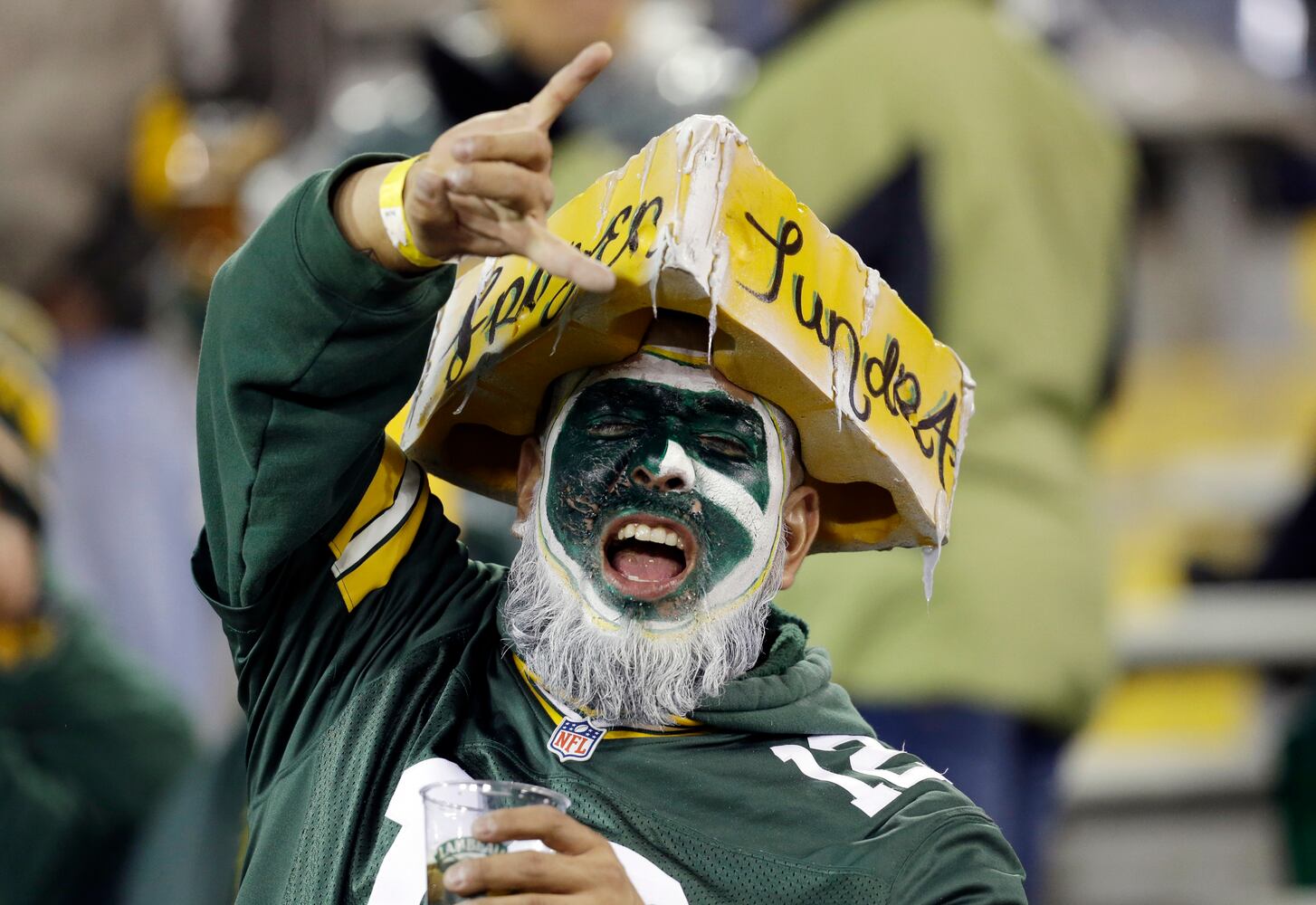 NFL cheerleaders and fans, Week 9