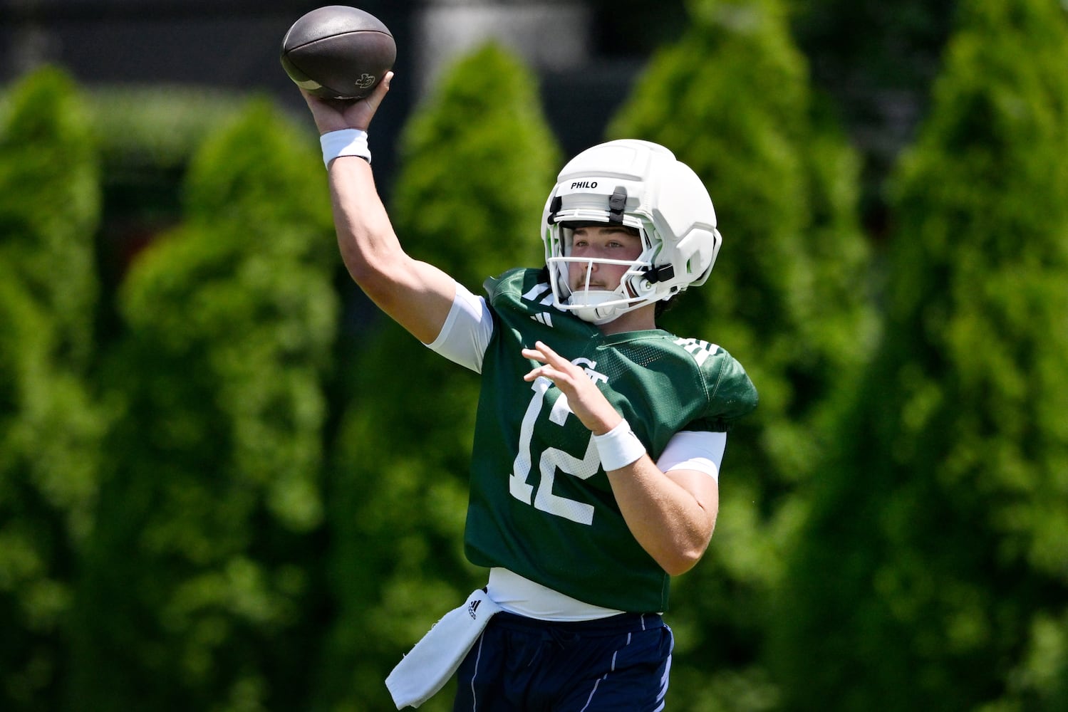 Georgia Tech football practice