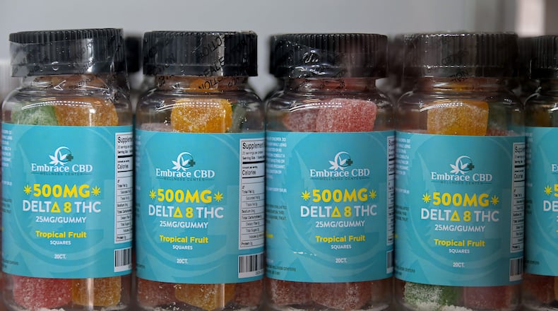 A Gwinnett legislator says Delta-8 can be found in every neighborhood and community in Georgia. She says legalizing marijuana could allow for more safety controls and boost sales taxes. (Karl Merton Ferron/Baltimore Sun/TNS)