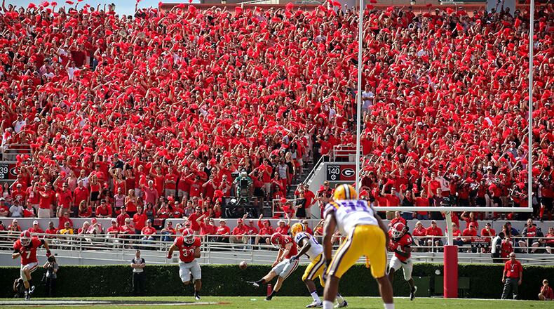 Ticket prices to Georgia Bulldogs games have not been raised since 2008.
