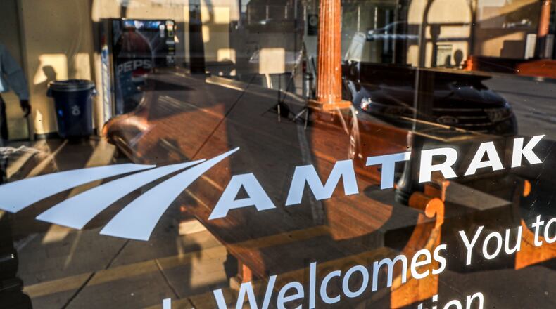 Sept. 15, 2022 Atlanta: The Amtrak Atlanta Peachtree Station located at 1688 Peachtree Road NW. (John Spink / John.Spink@ajc.com)
