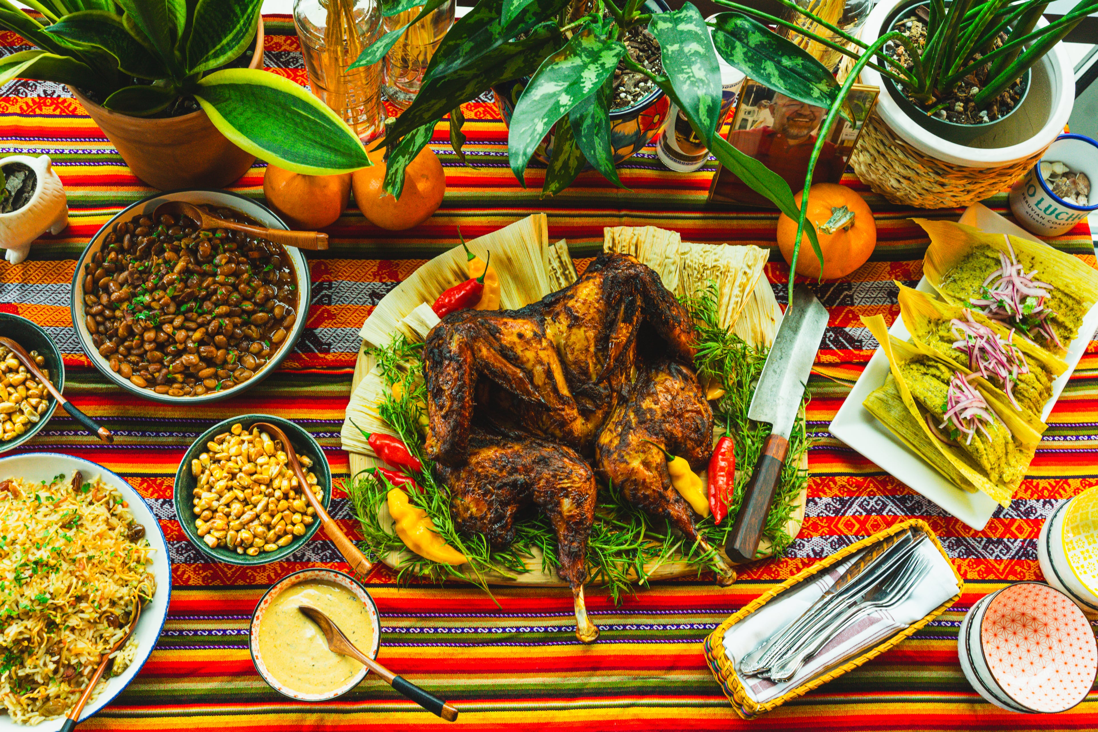 Enjoy a Peruvian-inspired Thanksgiving feast at home from Tio Lucho's. (Courtesy of Tio Lucho's)