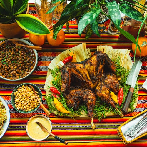 In 2025, Tio Lucho's offered a Peruvian-inspired Thanksgiving feast. (Courtesy of Tio Lucho's)